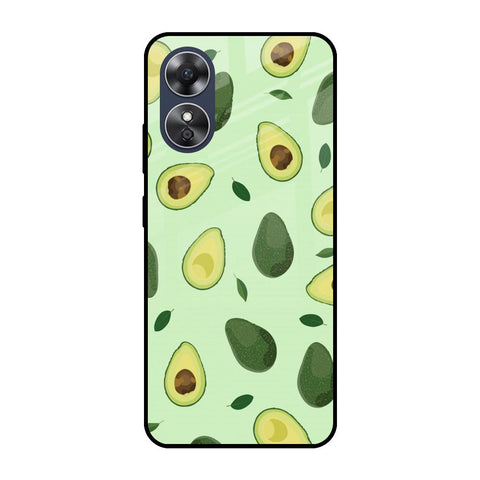 Avocado Green Glossy Case For OPPO A17