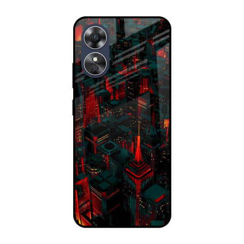 City Light Glossy Case For OPPO A17