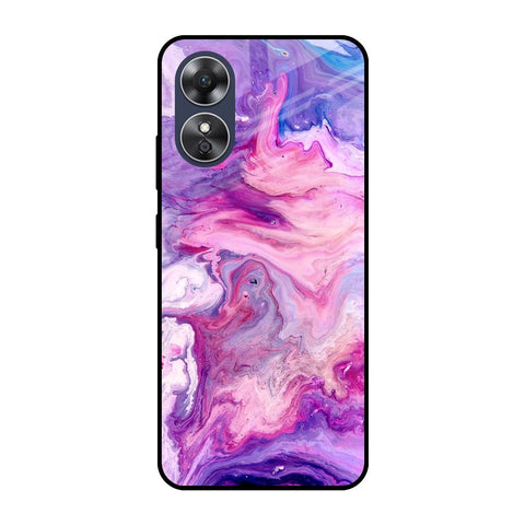 Cosmic Galaxy Glossy Case for OPPO A17