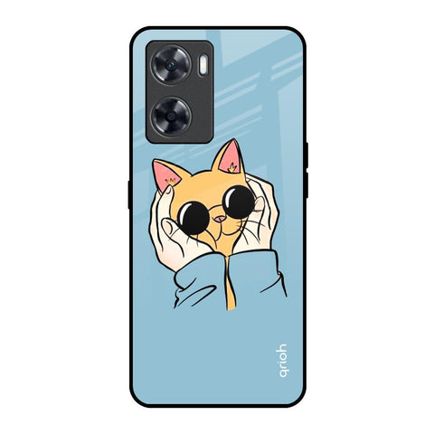 Adorable Cute Kitty Glossy Case For OnePlus Nord N20 SE