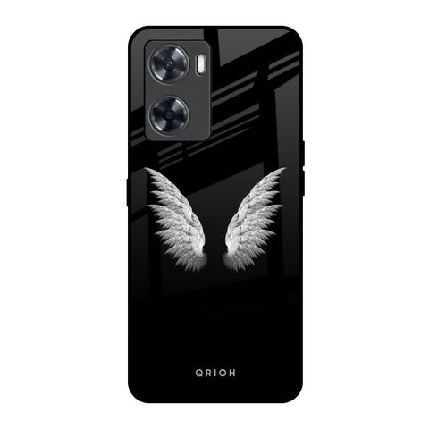 White Angel Wings Glossy Case for OnePlus Nord N20 SE