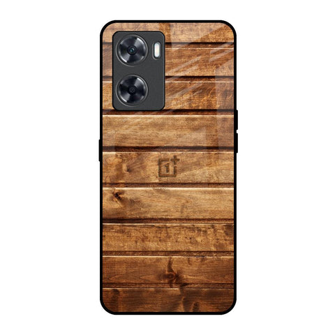 Wooden Planks Glossy Case for OnePlus Nord N20 SE