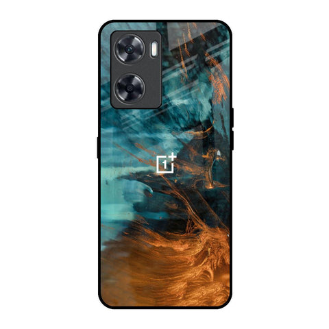 Golden Splash Glossy Case for OnePlus Nord N20 SE