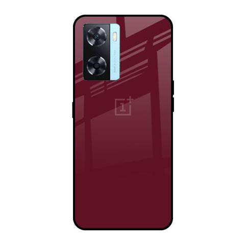 Classic Burgundy Glossy Case for OnePlus Nord N20 SE
