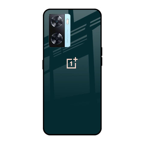 Hunter Green Glossy Case For OnePlus Nord N20 SE