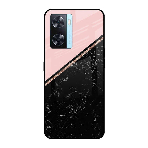 Marble Texture Pink Glossy Case For OnePlus Nord N20 SE