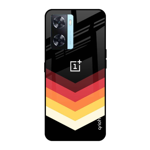 Abstract Arrow Pattern Glossy Case For OnePlus Nord N20 SE