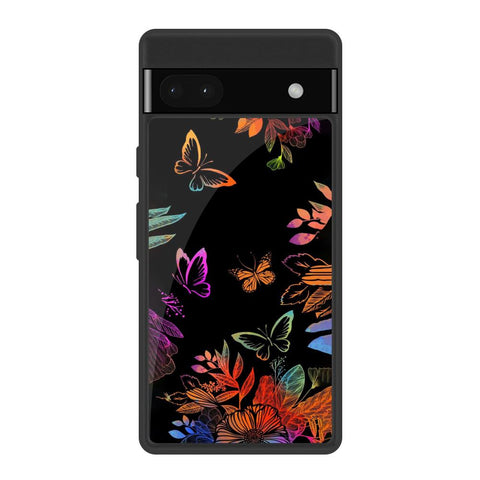 Rainbow Butterfly Glossy Case for Google Pixel 6a