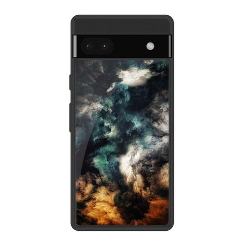 Multicolor Cloudy Smoke Glossy Case for Google Pixel 6a