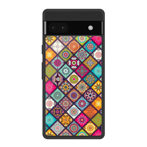 Multicolor Mandala Glossy Case for Google Pixel 6a