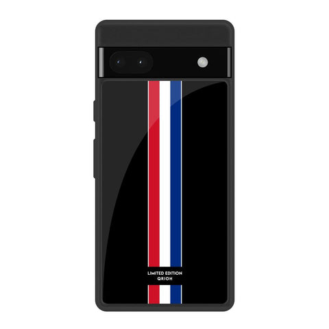 Flag Striped Glossy Case for Google Pixel 6a