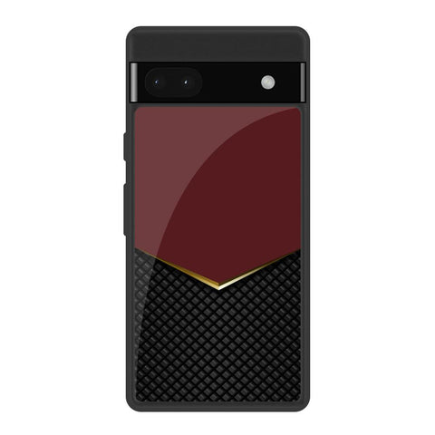 Shining Chevron Red Glossy Case for Google Pixel 6a
