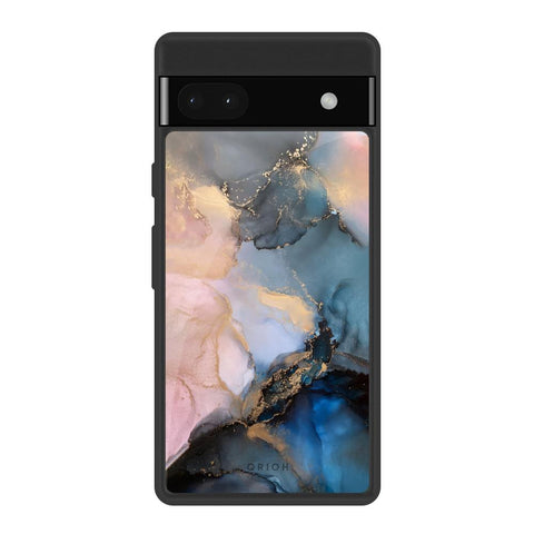 Marble Ink Abstract Glossy Case for Google Pixel 6a