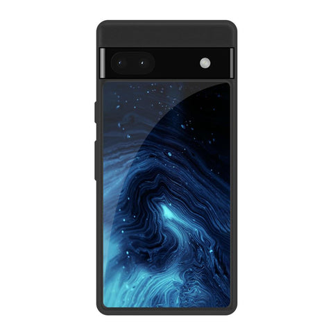 Dazzling Ocean Gradient Glossy Case for Google Pixel 6a
