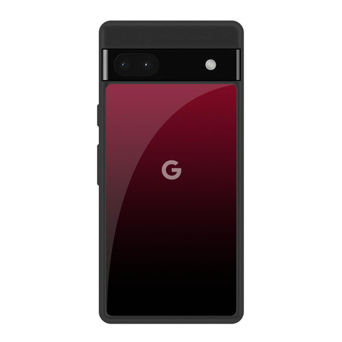 Wine Red Glossy Case For Google Pixel 6a