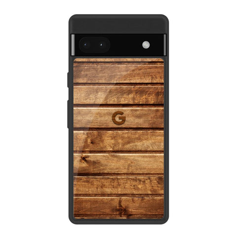 Wooden Planks Glossy Case for Google Pixel 6a
