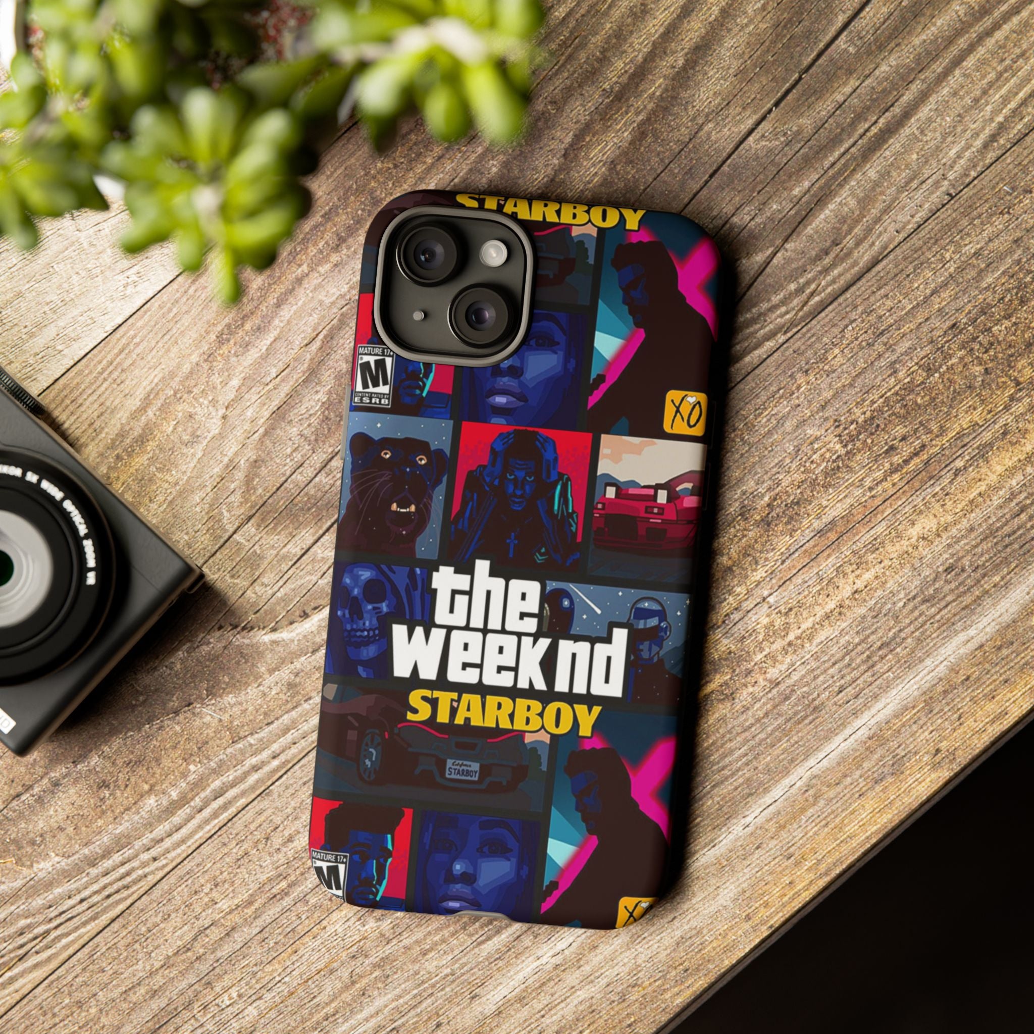 Neon Night Collage Tough Case  Available For All iPhone Models