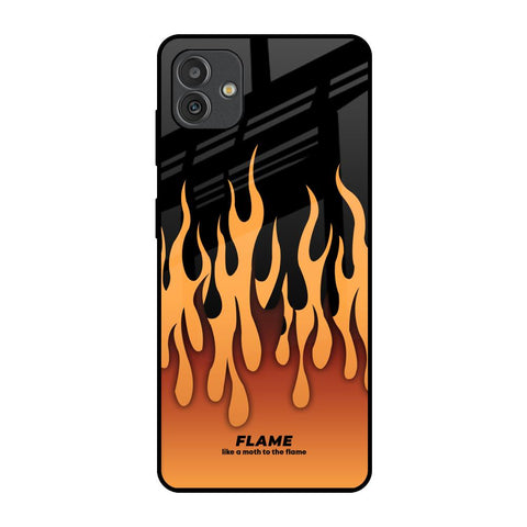 Fire Flame Glossy Case for Samsung Galaxy M13 5G