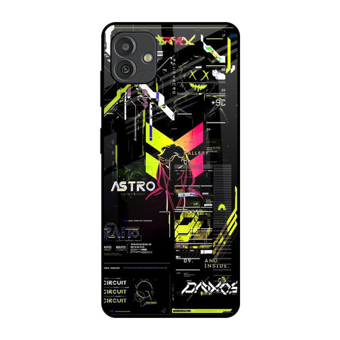 Astro Glitch Glossy Case for Samsung Galaxy M13 5G