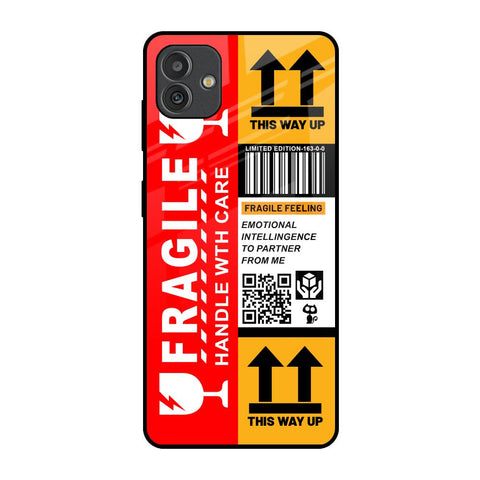 Handle With Care Glossy Case for Samsung Galaxy M13 5G
