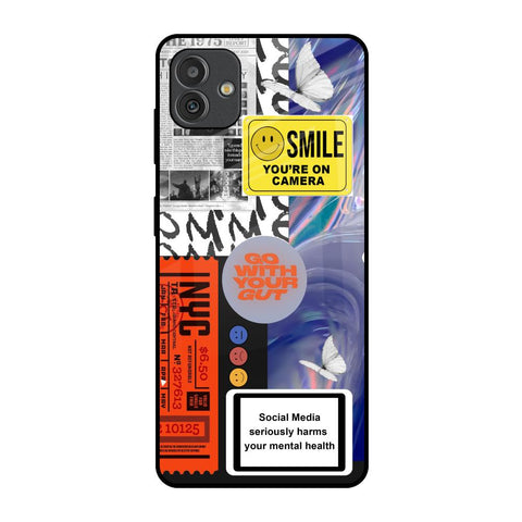 Smile for Camera Glossy Case for Samsung Galaxy M13 5G