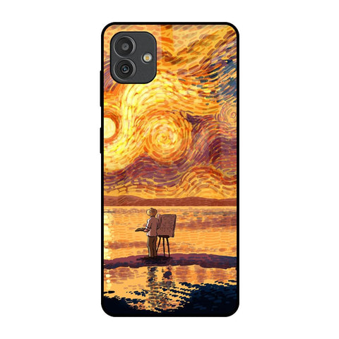 Sunset Vincent Glossy Case for Samsung Galaxy M13 5G