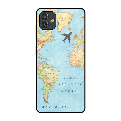 Travel Map Glossy Case for Samsung Galaxy M13 5G