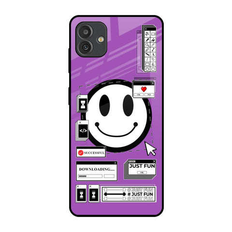 Code with Smile Glossy Case for Samsung Galaxy M13 5G