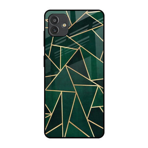 Abstract Green Glossy Case For Samsung Galaxy M13 5G