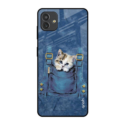 Kitty In Pocket Glossy Case For Samsung Galaxy M13 5G