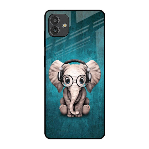 Adorable Baby Elephant Glossy Case For Samsung Galaxy M13 5G