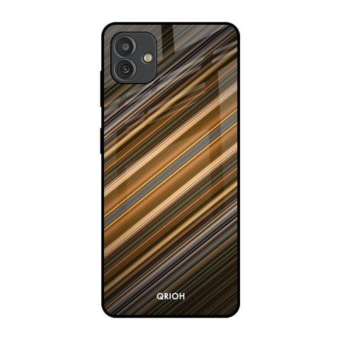 Diagonal Slash Pattern Glossy Case for Samsung Galaxy M13 5G