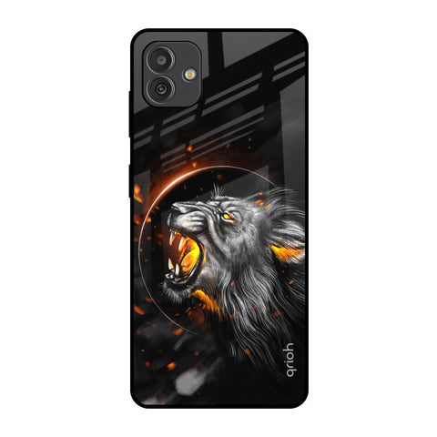 Aggressive Lion Glossy Case for Samsung Galaxy M13 5G
