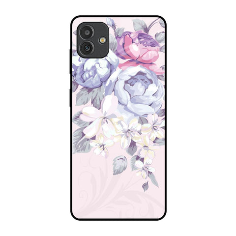 Elegant Floral Glossy Case for Samsung Galaxy M13 5G