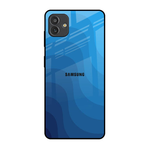 Blue Wave Abstract Glossy Case for Samsung Galaxy M13 5G