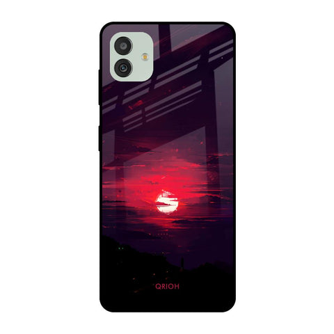 Morning Red Sky Glossy Case For Samsung Galaxy M13 5G