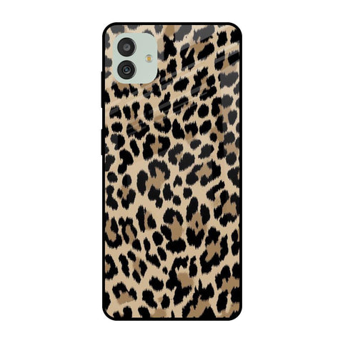 Leopard Seamless Glossy Case For Samsung Galaxy M13 5G