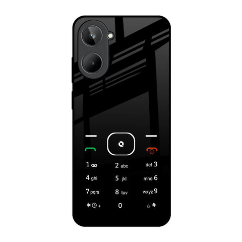 Classic Keypad Pattern Glossy Case for Realme 10