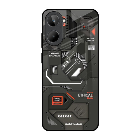 Tech Aesthetics Glossy Case for Realme 10