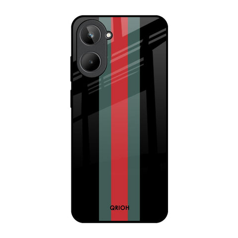 Vertical Stripes Glossy Case for Realme 10