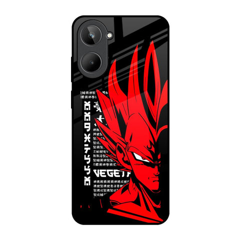 Red Vegeta Glossy Case for Realme 10