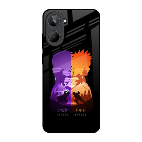 Minimalist Anime Glossy Case for Realme 10
