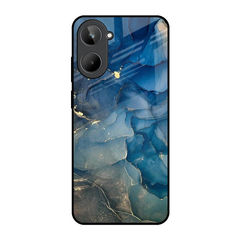 Blue Cool Marble Glossy Case for Realme 10