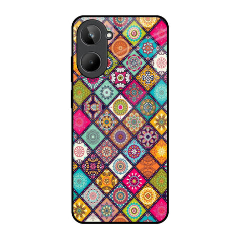Multicolor Mandala Glossy Case for Realme 10