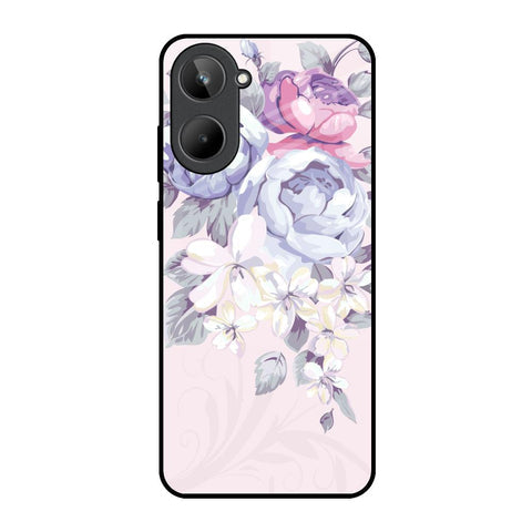 Elegant Floral Glossy Case for Realme 10