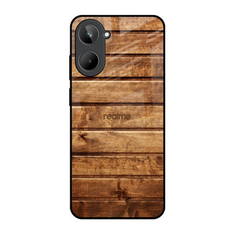 Wooden Planks Glossy Case for Realme 10