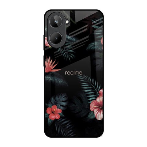 Tropical Art Flower Glossy Case for Realme 10