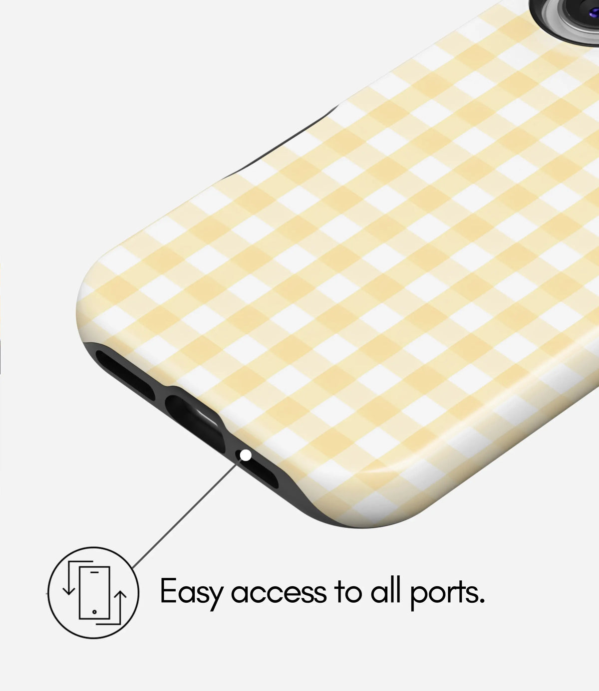 Lemon Picnic Premium Tough Shining Phone Case (Double Layer) Available For All iPhone Models