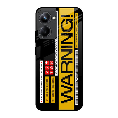 Aircraft Warning Glossy Case for Realme 10 Pro 5G
