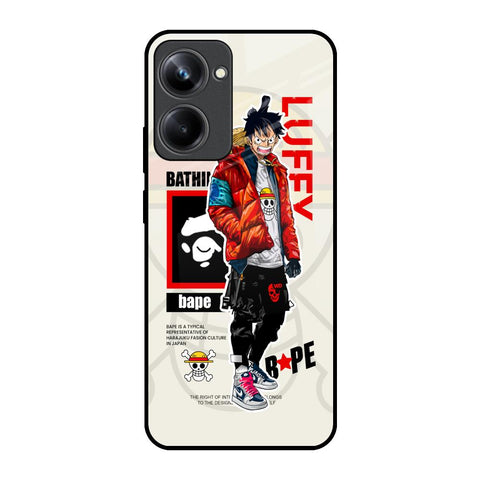 Bape Luffy Glossy Case for Realme 10 Pro 5G